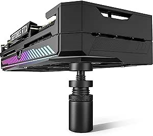 upHere GPU Support Bracket,Graphics Card GPU Support, Video Card Sag Holder Bracket, GPU Stand, S(26mm-50mm)