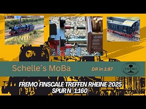 FremoTreffen -fiNescale- Rheine 2025 Spur N 1:160 #moba #hobby #modeltrains