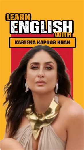 Why She Said This? Learn Smart English Vocabulary With Kareena Kapoor Khan. #shorts