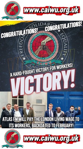 London Living Wage Victory: Cleaners Win Back Pay (UK) #workersrightsuk #cleaningworkers