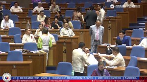 20th Congress | 1st Regular Session Monday, December 01, 2025 (Session #20) | House of Representatives of the Philippines