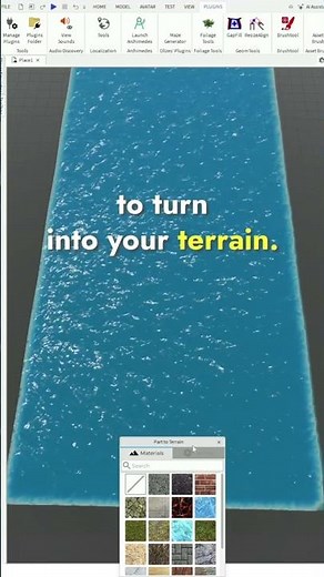Part To Terrain, How to make terrain in Roblox #game #viral #Roblox #gamedev #robloxStudio