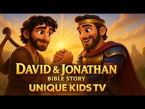 David & Jonathan The Most Beautiful Friendship in the Bible Animated Bible Story for Kids