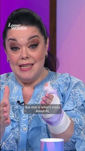 Lisa Riley opens up about AI content creating fake news about her personal life #loosewomen