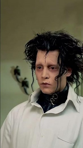 Edward & Kim - Edward Scissorhands (1990) Dir. Tim Burton #timburtonmovies #edwardscissorhands #goth