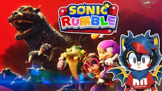 Sonic Meets Godzilla?! A Kaiju-Sized Crossover!! | Sonic Rumble (Godzilla Crossover Early Access)