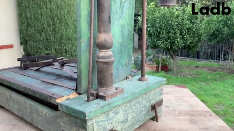 Huge and Antique Grain Scale Restoration