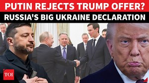 'Address territorial issue': Putin tells Trump envoys during Moscow talks on Ukraine war