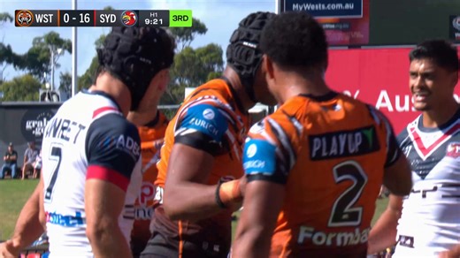 Watch all the highlights as the Wests Tigers take on the Roosters in the Witzer Pre-Season Challenge! 🎥 | NRL