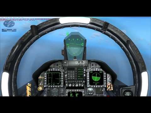 FSX - Carrier landing tutorial - Fly Through