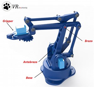 Control de Brazo Robot Modelo Ezzy Bot Arm con Python