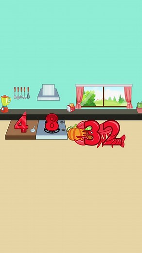 Meet the Math Facts 4x8=32 (Part 1) #preschoolprepcompany #learnmath #specialneedsmom #SAHM #fypシ #mathhelp #fyp #cookingmath #cooking #lobstertok