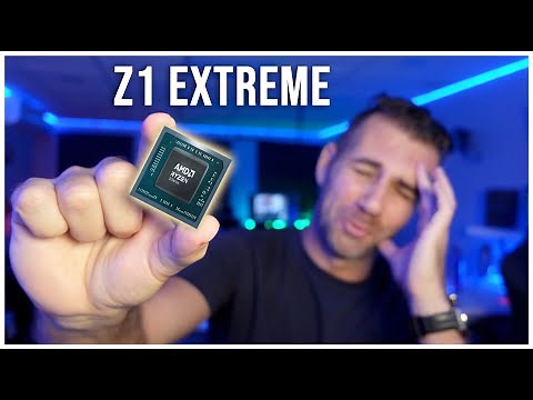 CPU AMD Ryzen Z1 Extreme Performance, Temperatures & Gameplay
