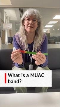 What is a MUAC band?