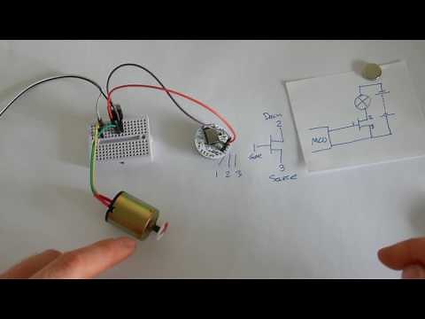 Connecting Lights, Motors and Solenoids to Microcontrollers