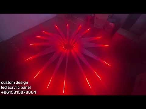 custom design led acrylic panel