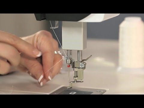 BERNINA Q Series Tutorial: Threading for Twin Needles