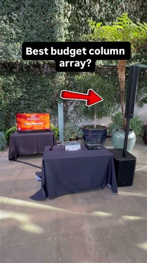 The Exoton s1503 column array may not be the loudest but for the price it’s easy to setup & booms