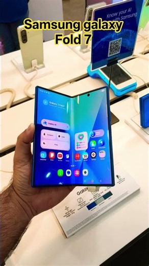 Samsung galaxy fold 7 unleashed #tech #gadgets #trending #fyp