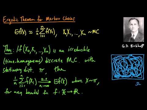 (ML 18.2) Ergodic theorem for Markov chains