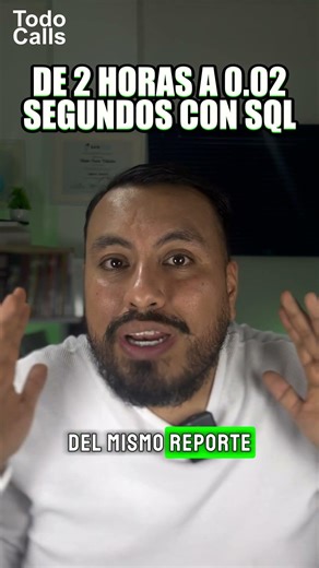 De 2 HORAS en Excel a 0.02 segundos con SQL 😳
