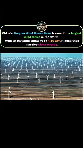 World’s Largest Wind Farm?! 🌬️⚡ This Is Massive!