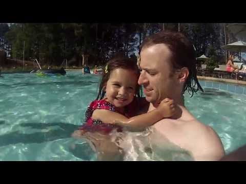 How to dunk baby's head underwater for the first time