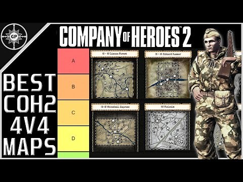 Best COH2 4v4 Maps Ranked | 2022 Redux