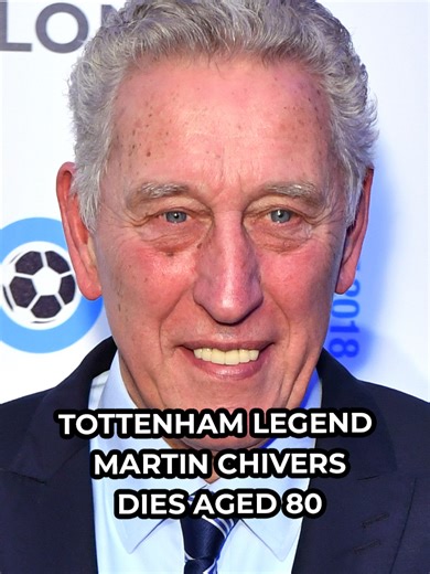 Tottenham legend Martin Chivers has died at the age of 80. #Spurs #Football #MartinChivers #TottenhamHotspur #GBNews