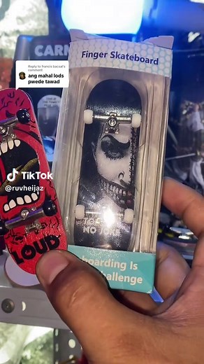 Replying to @francis bacsal finger skateboard’.