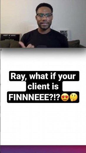 If your client is FINNEEEEE, 😍 then…. #shorts