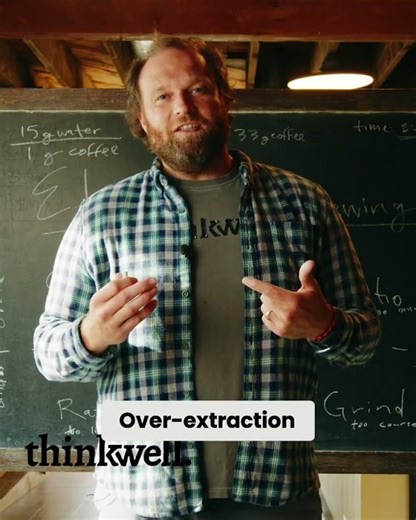 Coffee Extraction: Under vs. Over - Avoid Harshness! #shorts