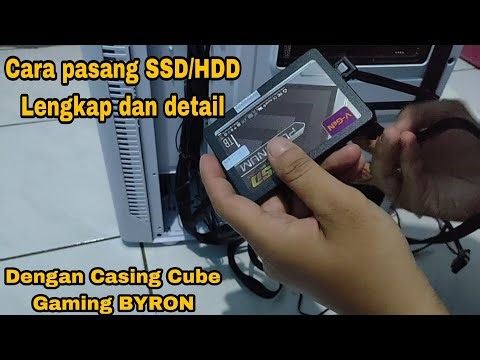 Tutorial Cara pasang SSD PC dan cara setting SSDnya