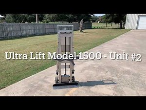 Ultra Lift Model 1500 - Unit #2