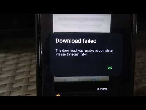 Download Failed Whatsapp Problem