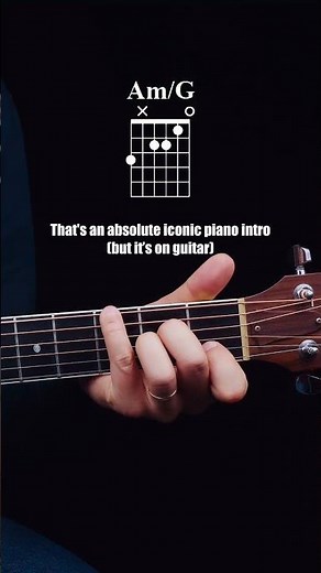 That's an absolute simple and iconic piano intro (but it's on guitar)
