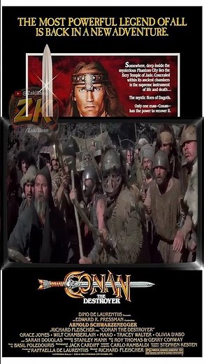 Conan el Destructor | Epic Scenes 20 B| Arnold Schwarzenegger #conan #destroyer #barbarian #movie