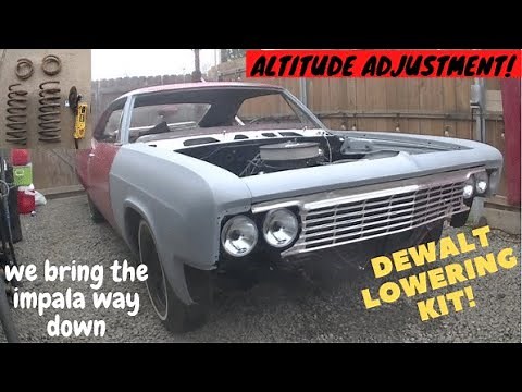 How to lower your Chevy by cutting your coil springs