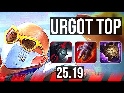 URGOT vs DARIUS (TOP) | Quadra, 1800+ games, 12/3/5, Dominating, Rank 11 Urgot | NA Master | 25.19