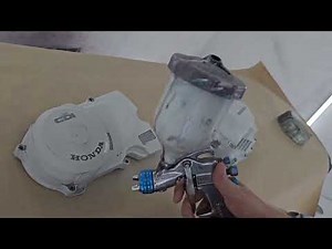 how to paint a motorcycle engine cover