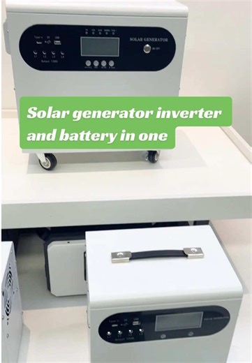 Reliable solar energy storage solutions for homes and small businesses. Inverter LiFePO4 Battery in one unit. #battery #lifepo4 #solar #generator #homeenergystorage