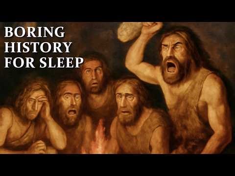 What Life Was Like for Cavemen: Surviving the Ice Age | Boring History For Sleep