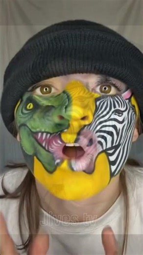 Wild Faces|When Humans Become Animals #shorts #duet #ytshorts #youtubeshorts #hilarious #animaltalk