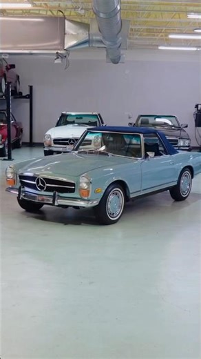 Soft top down for this 1970 280SL