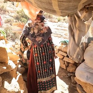 8.1K views · 415 reactions | Baking thinnest bread in a cave by nomadic women. | Family Cooking | Facebook