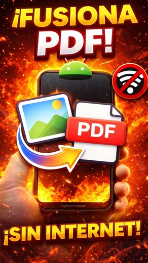 Unir múltiples PDF sin conexión desde tu celular #PDFAndroid #SinInternet #AppsAndroid
