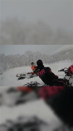 いい音！ #スノーモービル #雪山 #雪山ライド #雪山アタック #バックカントリー #冬の楽しみ #山遊び #非日常 #snowmobile #powdersnow #winterride