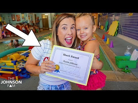SWIM SCHOOL GRADUATION! 🎓 Giant Swimming Pool!