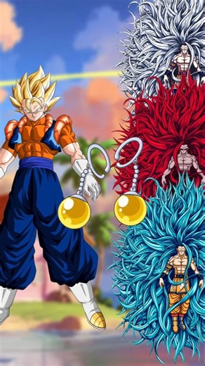 ⚡Fusion Of dragon Ball characters🌙#anime #dragonball #goku #gogeta#anime edit #Goku #vegeta #dragon