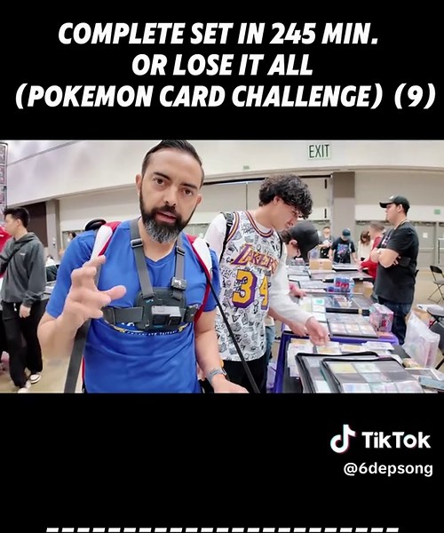 Pokémon Card Challenge: Complete Set in 245 Minutes